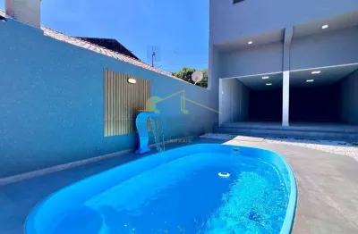 Casa à venda em fazenda rio grande, iguaçu, com 3 quartos, com 134 m²