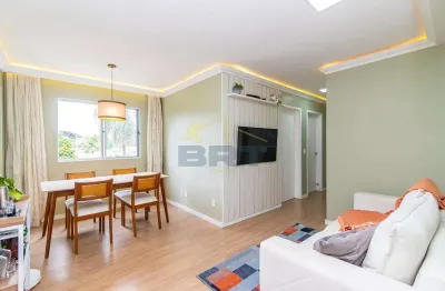 Apartamento à venda em curitiba, uberaba, com 3 quartos, com 65.03 m², casas del bosque