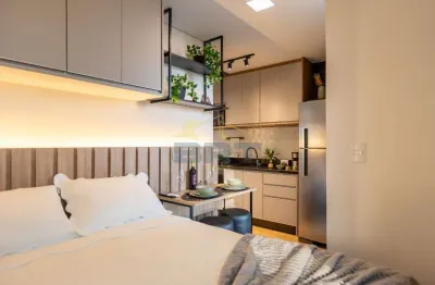 Estúdio à venda em Curitiba, Batel, com 1 suíte, com 25.26 m², Diamond Tower