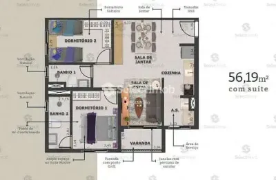 Apartamento na planta à venda, vila guiomar, santo andré, sp