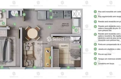 Apartamento com 2 quartos à venda na Avenida Miguel Ignácio Curi, --, Vila Carmosina, São Paulo