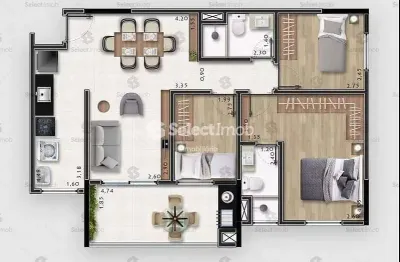 Apartamento na planta à venda, vila bocaina, mauá, sp