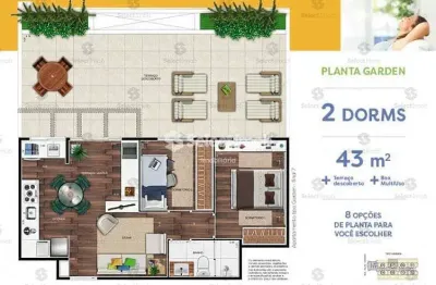 Apartamento garden pronto novo à venda, centro, diadema, sp