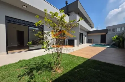 Luxuosa casa em condomínio à venda em americana-sp, 4 quartos, 4 suítes, 2 salas, 6 banheiros, 4 vagas, 265,01m².