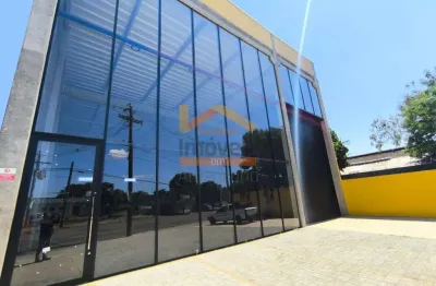 Salão para locação em americana-sp, bairro loteamento industrial nossa senhora de fátima - 605m², 5 banheiros, 4 vagas de garagem!