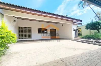 Casa comercial para locação em americana-sp, jardim ipiranga - 3 quartos, 1 suíte, 3 salas, 4 banheiros, 4 vagas de garagem, 250m²!
