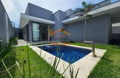 Casa de luxo em condomínio com 3 suítes e 4 vagas de garagem em americana-sp, no loteamento residencial jardim villagio.