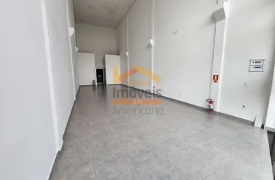 Sala comercial para locação em americana-sp, jardim terramérica i: 1 sala, 2 banheiros, 2 vagas, 90m². venha conferir!