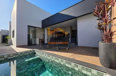 Casa de alto padrão em condomínio à venda em Americana-SP, bairro Fazenda Santa Lúcia  3 quartos, 3 suítes, 5 banheiros, 4 vagas, 238m².