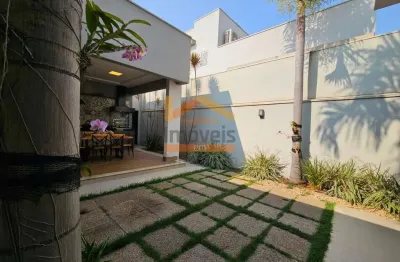 Casa de luxo em condomínio na cidade de santa bárbara d'oeste-sp, 3 quartos, 3 suítes, 2 salas, 4 banheiros, 4 vagas de garagem, 179,90 m².