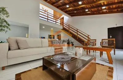 Imóvel de alto padrão: casa de condomínio com 3 quartos e 3 suítes no parque nova carioba, americana-sp. 274m² de área!