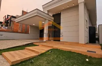 Casa de luxo no condomínio em engenho velho, nova odessa-sp: 3 quartos, 1 suíte, 3 banheiros, 4 vagas de garagem, 185m².