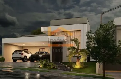 Luxuosa casa em condomínio à venda em santa bárbara d'oeste-sp: 3 quartos, 3 suítes, 3 salas, 4 banheiros, 4 vagas, 210m².