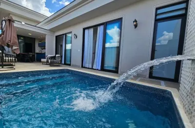 Casa de alto padrão no condomínio jardim recanto das águas com 3 quartos, 1 suíte e 4 vagas de garagem em nova odessa-sp