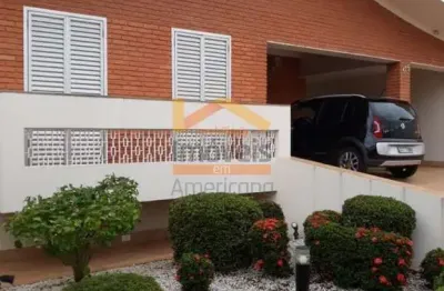 Imperdível! casa à venda em americana-sp, chácara machadinho i - 3 quartos, 1 suíte, 2 salas, 3 banheiros, 4 vagas, 170m².