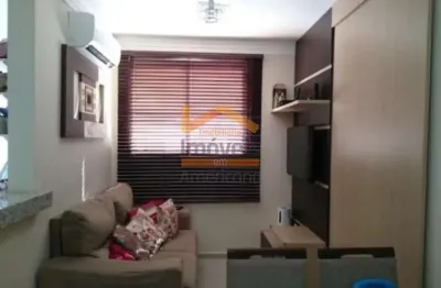 Apartamento à venda em americana-sp, jardim progresso: 2 quartos, 2 salas, 1 banheiro, 1 vaga, 50m². aproveite!