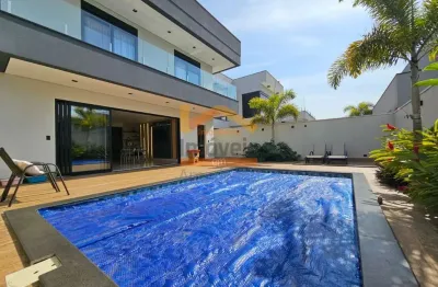 Imperdível casa de luxo em condomínio de santa bárbara d'oeste-sp - jardim firenze: 3 quartos, 3 suítes, 5 banheiros, 4 vagas, 305m².