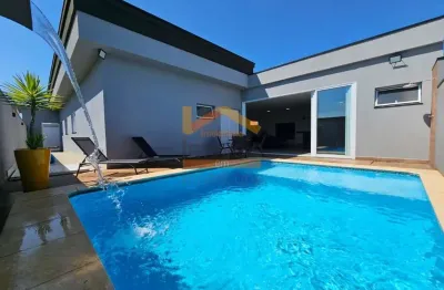 Casa de alto padrão em condomínio na fazenda santa lúcia, americana-sp: 3 quartos, 1 suíte, 3 salas, 3 banheiros, 4 vagas, 260m². venha conhecer!