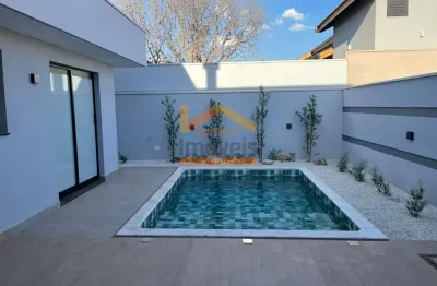 Casa de alto padrão em condomínio no jardim firenze, santa bárbara d'oeste-sp: 3 quartos, 2 suítes, 3 salas, 3 banheiros, 4 vagas de garagem, 200m².