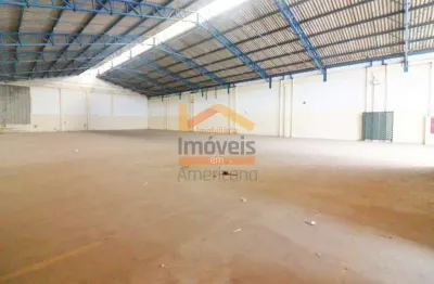 Salão industrial com 1.000m² em condomínio fechado no bairro machadinho em americana sp  r$ 9.700,00