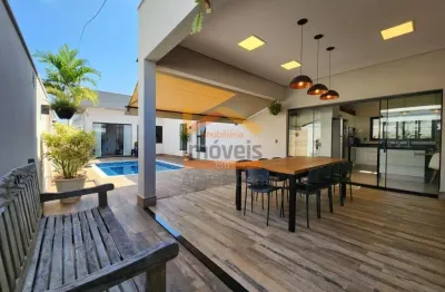 Casa de alto padrão em condomínio - 3 quartos, 3 suítes, 3 salas, 4 banheiros e 4 vagas de garagem - jardim firenze, santa bárbara d'oeste-sp