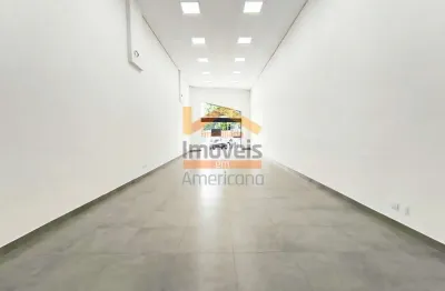 Salão comercial de alto padrão para locação em americana-sp, bairro são manoel: 3 banheiros, 2 vagas de garagem, 266m².