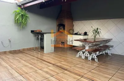 Casa à venda em americana-sp, parque novo mundo: 3 quartos, 2 salas, 2 banheiros, 2 vagas, 160m². imperdível!
