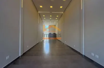Salão comercial para locação em americana-sp, bairro cidade jardim ii. 2 banheiros, 1 vaga de garagem, 100m².