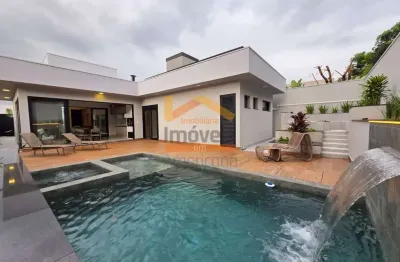 Casa em condomínio fechado com 3 quartos à venda no parque fortaleza, nova odessa , 239 m2 por r$ 2.690.000
