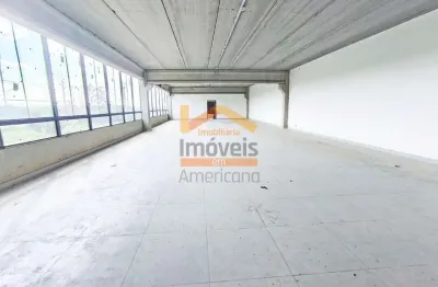 Sala comercial para locação em santa bárbara d'oeste-sp, jardim alphacenter: 1 sala, 2 banheiros, 480 m² de área.