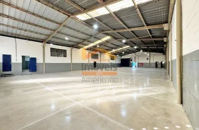 Salão para locação no distrito industrial ii de santa bárbara d'oeste-sp, com 714,00 m² de área!