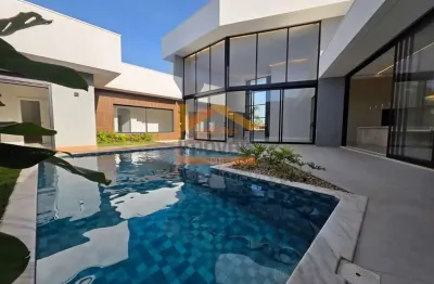 Casa de luxo em condomínio no jardim pau brasil, americana-sp: 3 quartos, 3 suítes, 3 salas e 313m² de área privativa.
