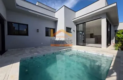 Casa de alto padrão com 3 quartos e 4 vagas de garagem em condomínio de luxo em nova odessa-sp no bairro solar das esmeraldas