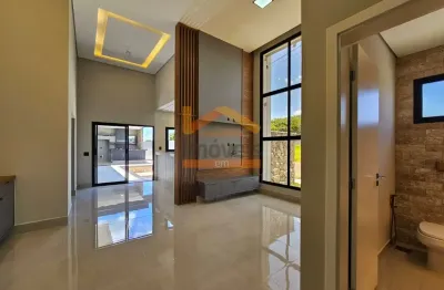 Casa de alto padrão em condomínio com 3 quartos e 217m² em nova odessa-sp!