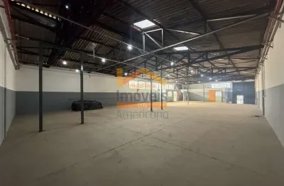 Salão comercial para locação em nova americana, americana-sp: 430m², 3 banheiros!