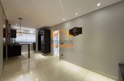 Apartamento para locação no parque nova carioba, americana-sp: 2 quartos, 2 salas, 1 banheiro, 2 vagas de garagem.