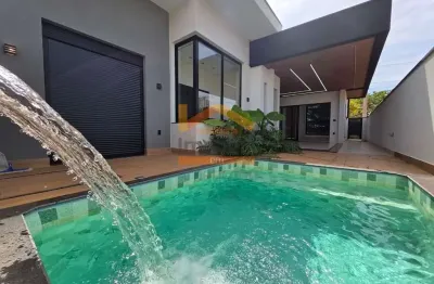 Casa de alto padrão em condomínio no jardim recanto das águas, nova odessa-sp: 3 quartos, 1 suíte, 2 salas, 4 banheiros, 4 vagas de garagem, 180m².