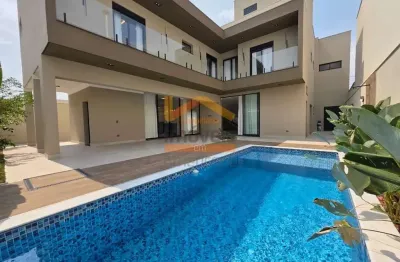 Espetacular casa em condomínio à venda em americana-sp, jardim phillipson park: 4 quartos, 4 suítes, 3 salas, 6 banheiros, 4 vagas, 400m²!