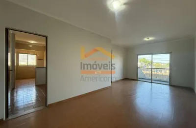 Apartamento para locação na vila santa catarina, americana-sp: 3 quartos, 2 salas, 2 banheiros, 2 vagas de garagem, 100m² de área.
