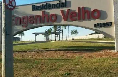 Terreno em condomínio à venda em nova odessa-sp, bairro engenho velho  406,45 m² de área