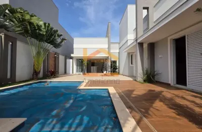 Casa de alto padrão no condomínio jardim phillipson park em americana-sp: 3 quartos, 3 suítes, 3 salas, 5 banheiros, 4 vagas, 225m².