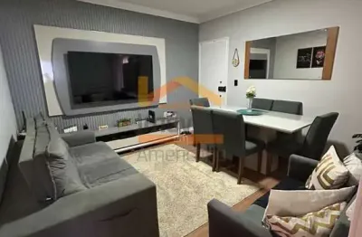 Apartamento à venda em americana-sp, parque universitário: 3 quartos, 2 salas, 1 banheiro, 1 vaga de garagem, 60m²!