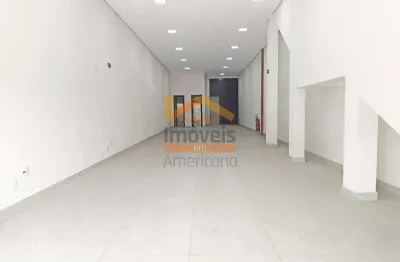 Salão comercial para locação no jardim bela vista - americana-sp: 2 banheiros, 2 vagas de garagem, 120m² de área!