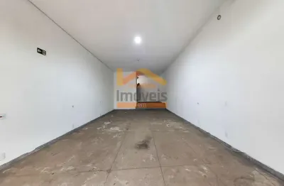 Salão comercial para locação na av. abdo najar - americana-sp:  100,74m² de área, 2 banheiros, 3 vagas de garagem