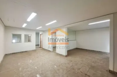 15 salas comerciais, dois andares para locação no centro de americana-sp: 4 banheiros, 326m² de área!