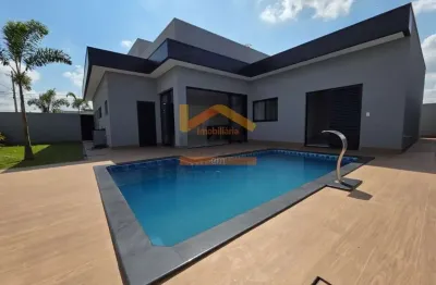 Casa de luxo em condomínio: 3 quartos, 3 suítes, 2 salas, 4 banheiros, 4 vagas, 220m² em nova odessa-sp.