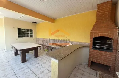 Aluguel de casa espaçosa e confortável em americana-sp, bairro antônio zanaga ii! 3 quartos, 1 suíte, 2 salas, 3 banheiros, 2 vagas de garagem - 120m².
