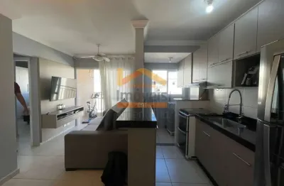 Apartamento impecável com 2 quartos e 2 salas no jardim são francisco - santa bárbara d'oeste-sp!