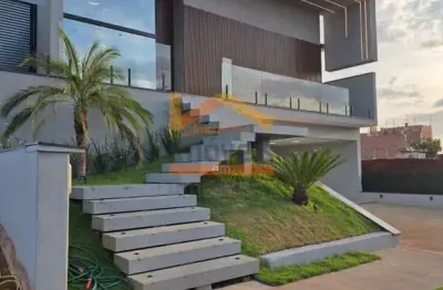 Luxuosa casa em condomínio à venda em nova odessa-sp, parque fortaleza  3 quartos, 3 suítes, 2 salas, 6 vagas, 272 m².