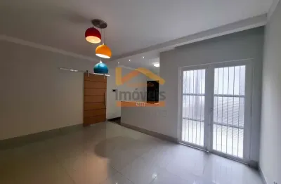 Casa para locação na vila santa maria, americana-sp: 3 quartos, 1 suíte, 3 salas e 4 vagas de garagem!